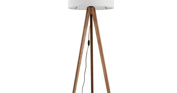 Kedvezményes ár TK Lighting Grand szürke-barna állólámpa (TK-16004) E27 1 izzós IP20