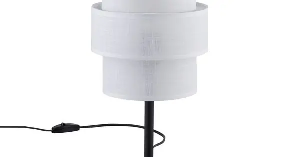 TK Lighting Calisto fehér asztali lámpa (TK-5893) E27 1 izzós IP20 Népszerű