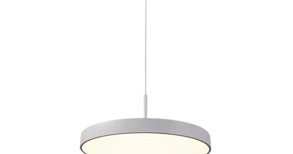 Bestseller Azzardo Marcello fehér távirányítós LED függesztett lámpa (AZ-5090) LED 1 izzós IP20