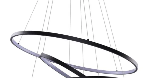Azzardo Wheel fekete LED függesztett lámpa (AZ-2920) LED 1 izzós IP20 Csak ma