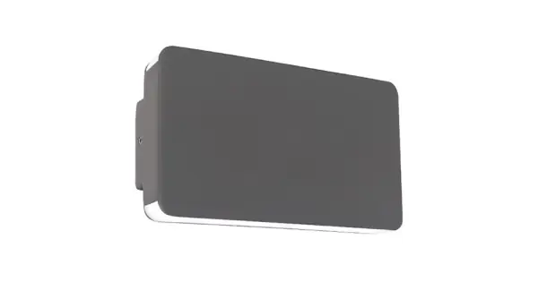 Viokef Tilly sötétszürke LED kültéri fali lámpa (VIO-4353300) LED 1 izzós IP65 Expressz kézbesítés