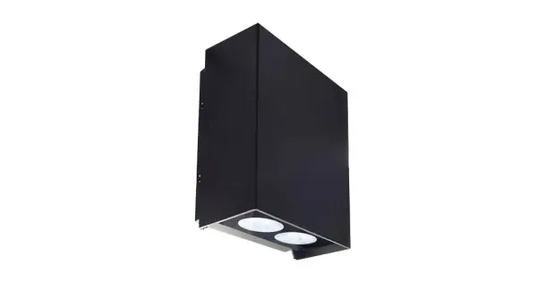 Viokef Sylvio fekete LED kültéri fali lámpa (VIO-4352500) LED 1 izzós IP65 Biztonságos fizetés