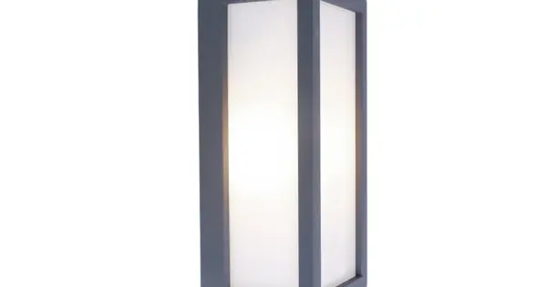 Nézd meg most Viokef Sonder sötétszürke LED kültéri fali lámpa (VIO-4310100) LED 1 izzós IP54