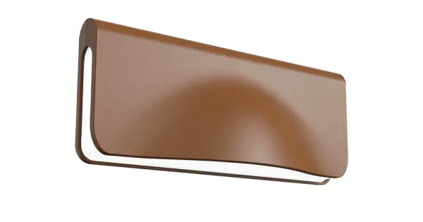 Prémium Viokef Bandos barna LED kültéri fali lámpa (VIO-4349800) LED 1 izzós IP65