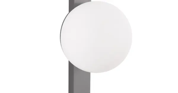 Viokef Matty sötétszürke LED kültéri fali lámpa (VIO-4353400) LED 1 izzós IP65 Biztonságos fizetés