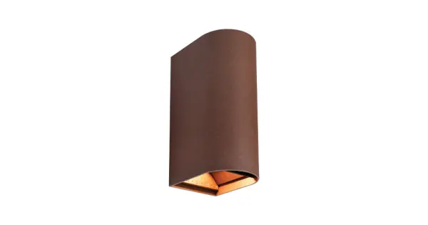 Prémium Viokef Azores barna LED kültéri falikar (VIO-4343002) LED 1 izzós IP65