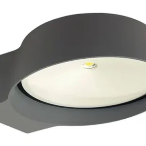 Zambelis szürke-átlátszó LED kültéri fali lámpa (ZAM-E464) LED 1 izzós IP54 Kedvezmény