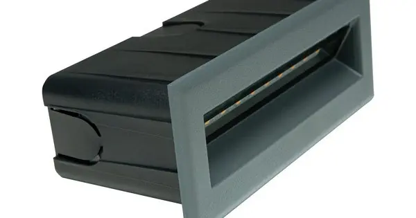 Újdonság Zambelis szürke-átlátszó kültéri LED talajba építhető lámpa (ZAM-E324) LED 1 izzós IP65