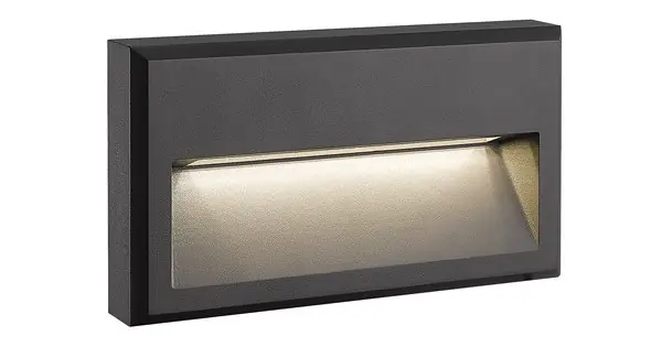 Bestseller Zambelis szürke LED kültéri fali lámpa (ZAM-E347) LED 1 izzós IP65