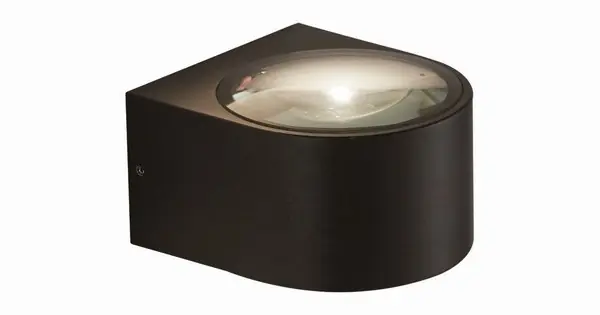 Kiárusítás Zambelis szürke LED kültéri fali lámpa (ZAM-E317) LED 1 izzós IP54