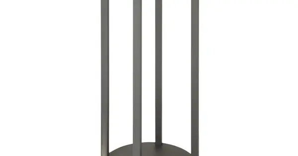 Zambelis szürke LED kültéri állólámpa (ZAM-E444) LED 1 izzós IP65 Kedvezmény