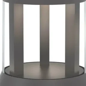 Zambelis szürke LED kültéri állólámpa (ZAM-E337) LED 1 izzós IP65 Végkiárusítás