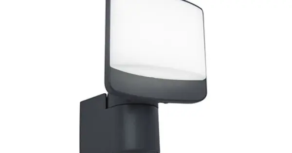 Lutec Sunshine sötétszürke mozgásérzékelős LED kültéri fali lámpa (LUT-7625701345) LED 1 izzós IP44 Vedd meg online