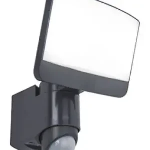 Lutec Sunshine sötétszürke mozgásérzékelős LED kültéri fali lámpa (LUT-7625601345) LED 1 izzós IP54 Szezonális akció