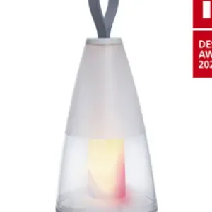 Lutec Pepper fehér hordozható LED kültéri asztali lámpa (LUT-8500102331) LED 1 izzós IP54 Kihagyhatatlan ajánlat