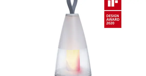 Lutec Pepper fehér hordozható LED kültéri asztali lámpa (LUT-8500102331) LED 1 izzós IP54 Kihagyhatatlan ajánlat