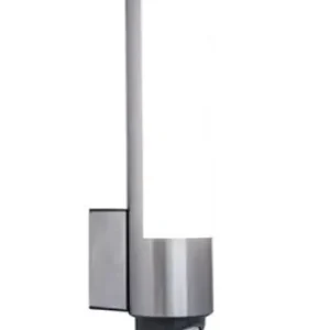 Árcsökkenés Lutec Leda acélszínű mozgásérzékelős LED kültéri falikar (LUT-5267103001) LED 1 izzós IP44