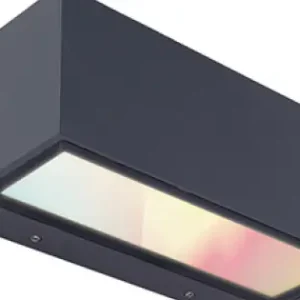Lutec Gemini sötétszürke LED kültéri fali lámpa (LUT-5189120118) LED 1 izzós IP54 Legjobb ár