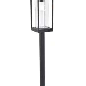 Lutec Flair matt fekete napelemes kültéri állólámpa (LUT-6988802012) E27 1 izzós IP44 Utolsó esély