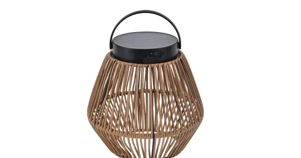 Alacsony ár Lutec Coppa natúr-fekete napelemes LED kültéri asztali lámpa (LUT-6933708330) LED 1 izzós IP44