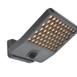 Lutec Atlantis sötétszürke napelemes LED kültéri fali lámpa (LUT-7801608118) LED 1 izzós IP54 Árcsökkenés
