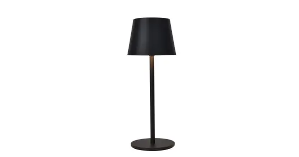 Lutec Roble sötétszürke hordozható LED kültéri asztali lámpa (LUT-8500601012) LED 1 izzós IP54 Kiárusítás