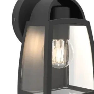 Lutec Kelsey matt fekete kültéri falikar (LUT-5273702012) E27 1 izzós IP44 Árcsökkenés