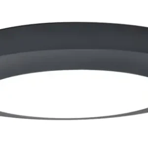 Szuper akció Lutec Kayah sötétszürke LED kültéri fali/mennyezeti lámpa (LUT-6392202457) LED 1 izzós IP54