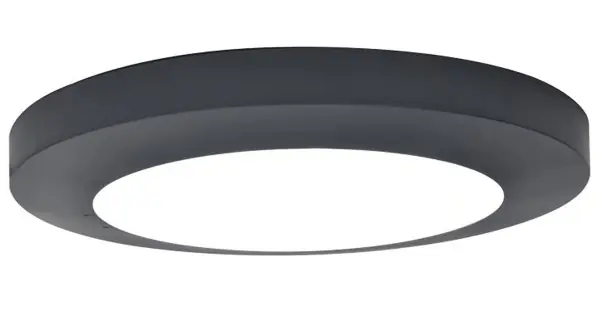 Szuper akció Lutec Kayah sötétszürke LED kültéri fali/mennyezeti lámpa (LUT-6392202457) LED 1 izzós IP54