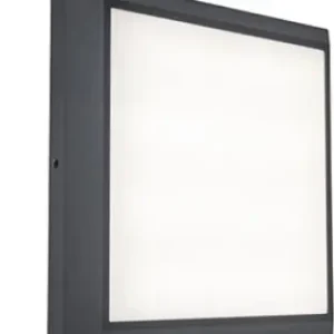 Olcsó Lutec Helena sötétszürke LED kültéri fali/mennyezeti lámpa (LUT-5102101118) LED 1 izzós IP54