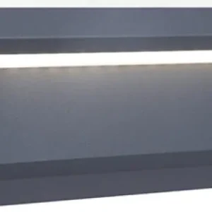 Utolsó esély Lutec Helena sötétszürke LED kültéri fali lámpa (LUT-5191602118) LED 1 izzós IP54