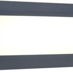 Lutec Helena sötétszürke LED kültéri fali lámpa (LUT-5191601118) LED 1 izzós IP54 Gyors szállítás