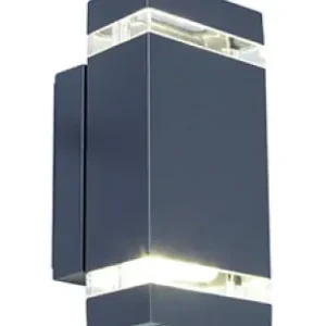 Olcsóbb Lutec Focus sötétszürke LED kültéri falikar (LUT-5605013118) LED 1 izzós IP44