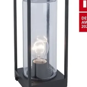 Lutec Flair matt fekete kültéri asztali lámpa (LUT-6588801012) E27 1 izzós IP44 Végkiárusítás