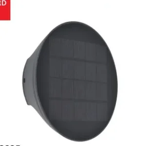 Outlet Lutec Belka sötétszürke napelemes hibrid LED kültéri fali lámpa (LUT-6915601335) LED 1 izzós IP54