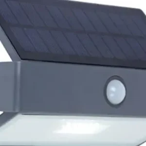 Lutec Arrow sötétszürke napelemes LED kültéri fali lámpa (LUT-6910601335) LED 1 izzós IP44 Nézd meg most