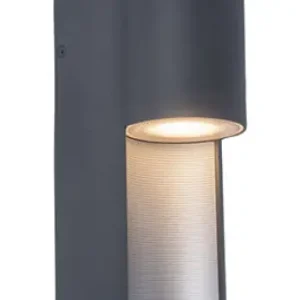 Lutec Urban sötétszürke kültéri fali lámpa (LUT-5196501118) GU10 1 izzós IP54 Biztonságos fizetés