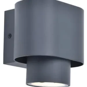 Lutec Cypres sötétszürke kültéri falikar (LUT-6604001118) GU10 1 izzós IP44 Olcsóbb