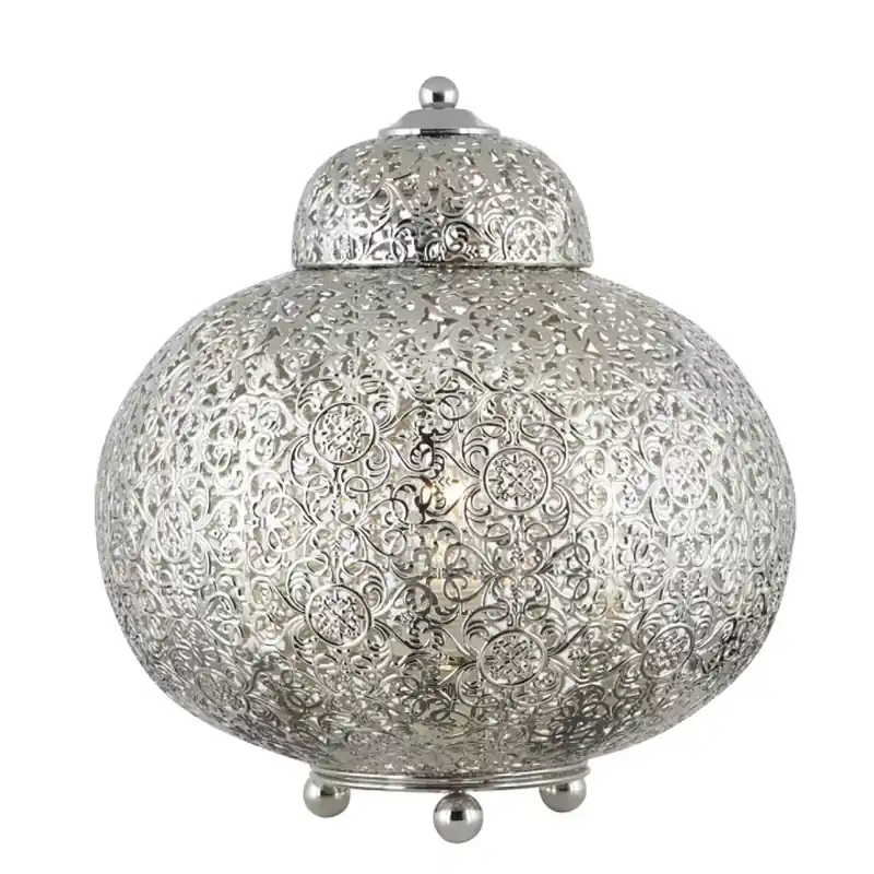 Kedvezmény Moroccan - 1 izzós asztali lámpa - Searchlight-EU8221-1SS