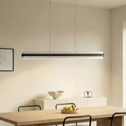 Olcsó Lucande LED lógó világítás Tarnin, fekete/nikkel, 98 cm