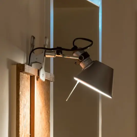 Artemide Tolomeo Micro Pinza csíptetős lámpa alumínium Kiárusítás
