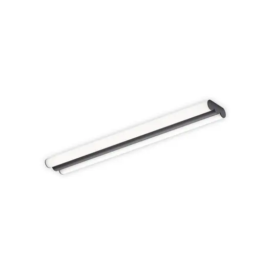Kiárusítás Helestra LED tükör lámpa LOOM, hosszúság 60 cm, fekete, IP44