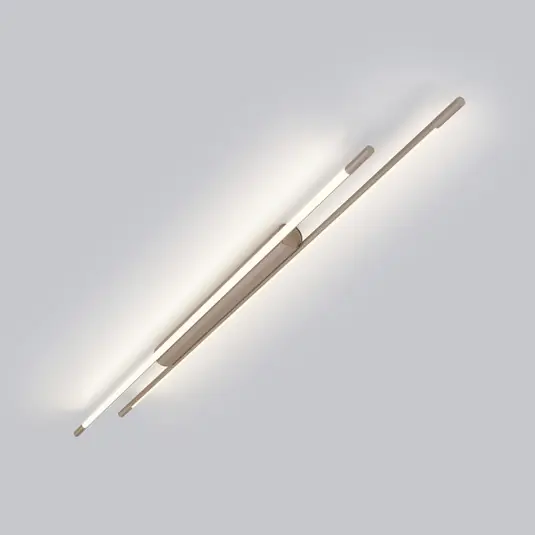 Helestra LED mennyezeti lámpa LEDA, barna, hossza 150 cm, dimmelhető Outlet