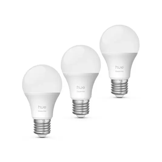 Philips Hue intelligens LED izzó E27 A60, 8 W, RGB CCT, 3 db Legnépszerűbb