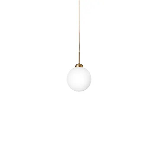 Olcsóbb Nuura Apiales 1 Large függő világítás, Ø 20 cm, sárgaréz/opál