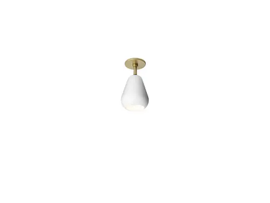 Nuura Anoli Spot Recessed süllyesztett spotlámpa, Ø 10 cm, fehér/arany Újdonság