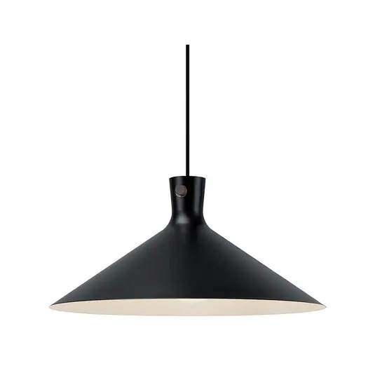 Dorina függő világítás, fekete, Ø 45 cm, fém Vásárlói kedvenc
