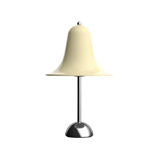 Expressz szállítás VERPAN Pantop asztali világítás, krémfehér, magasság 23 cm, fém