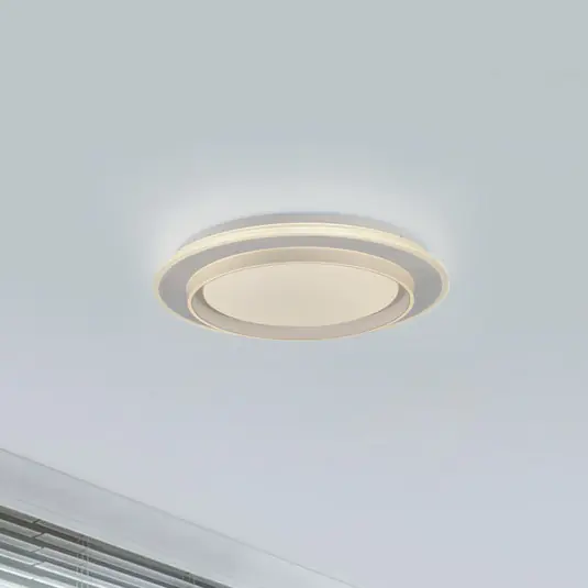 Olcsóbb JUST LIGHT. Lago LED mennyezeti lámpa Ø 40 cm fehér Távirányító