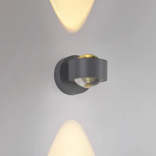 JUST LIGHT. LED tölthető fali lámpa Chia ezüst, vas, 3000 K Bestseller